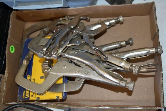 Assorted Vise Grip Welding Clamps