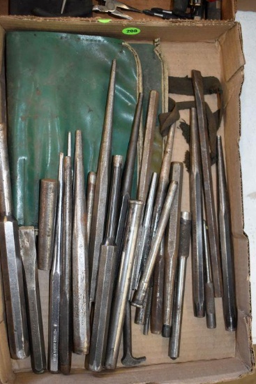 Assorted Punches and Chisels
