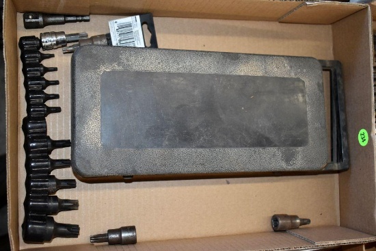 3/8" Drive Socket Set, Torques Bit Sockets