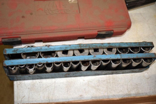 1/2" Drive Metric Deep Well Socket Set