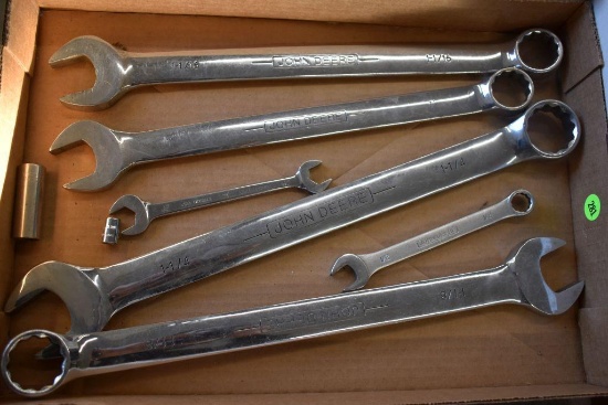 (6) John Deere Open End Box End Wrenches