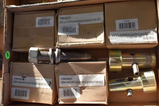Quick Hitch Adapter Bushing Kits for Cat 1 and Cat 2 Quick Hitches
