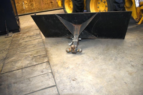 Receiver Hitch Skid Loader Plate