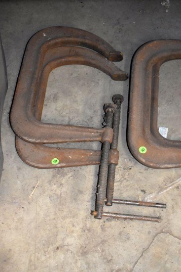 (2) Large C Clamps