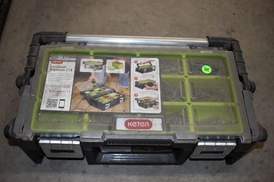 Keter Hardware Tool Box with Hardware