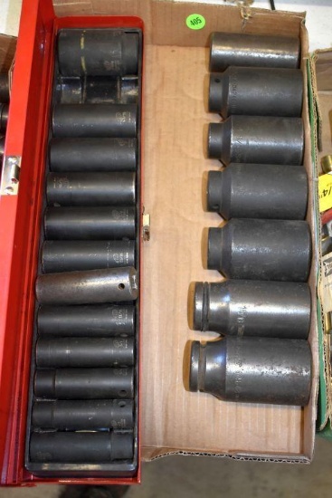 1/2" Drive Deep Well Impact Sockets