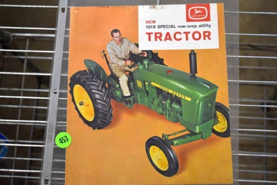 John Deere 1010 Special Row Crop Utility Tractor Sales brochure