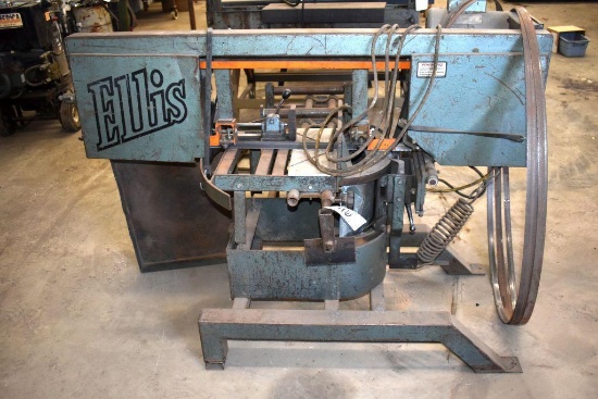 Ellis Mitre Band Saw, Model 1800, Blade Size: 11'00"x1"x.035", 1hp Single Phase Motor