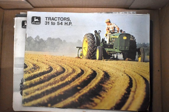 John Deere Tractor and Implement Sales Brochures