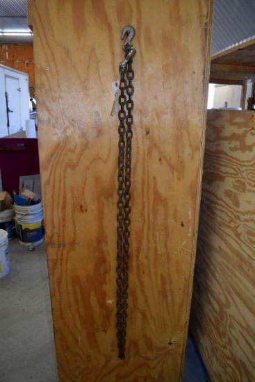 9' Log/Transport Chain with Hooks, 1/4"
