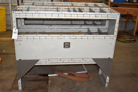 Weather Guard Van/Vehicle Organizer Cabinet: 51"x14"x44"