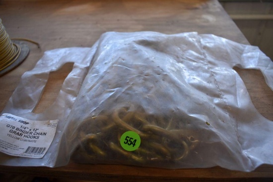 1/4"x12' Log/Transport Chain with Hooks