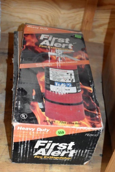 First Alert Fire Extinguisher
