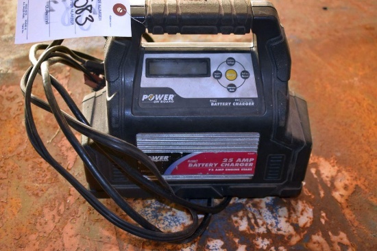 25 Amp Battery Charger; 75 Amp Engine Start