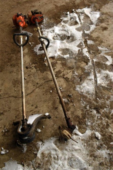 (2) Echo Weed Whips: SRM-1501, SRM-2000; Motors Free, Unknown Condition