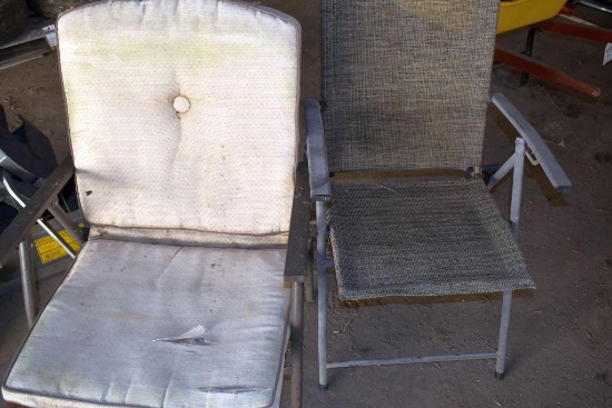 Lawn Chairs, Patio Umbrella, Igloo Water Cooler