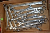 Assorted Standard and Metric Wrenches