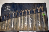 13 Pc SK Metric Open End Box End Wrench Set