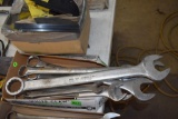 (7) Open End Box End Wrenches, SAE