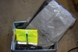 Safety Vest, Leather Bag, Gloves