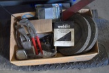 Blue Point Pipe Wrench Pliers, Leather Pliers Holders with Pliers, Replacement Welding Lens,