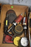 (3) Air Die Grinders with Abrasive Pads