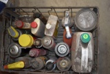 Assorted Paints and Shop Supplies
