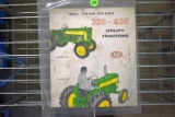 John Deere 330 & 440 Utility Tractors Sales Brochure