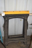 (2) Folding Saw Horses