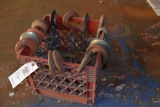 Assorted Chain Hooks, Hooks with Pulleys, Lifting Chains