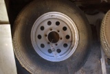 225x75x15 Tire on 6 Bolt Rim