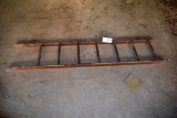 Shop Built Steel Ladder: Approx. 6'