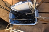Tote Containing Large Zip Ties
