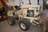 Parsons 377 Trencher, 4x4, 6' With 2' Extension, 6 Way 6' Blade, JD Diesel Engine, Runs & Drives