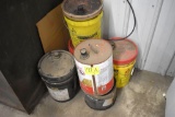 Opened Containers Various Oil Products, Thompson's Water Seal; Unknown Condition