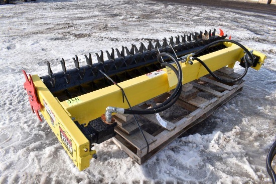 New/Unused Nortec 10' Silage Defacer, Hyd. Drive,