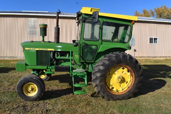 John Deere 4020 Diesel Tractor, 1510 Hours Showing, Power Shift, Full Set of Front Weights,