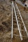 (2) Sections Aluminum Extension Ladder, 18'