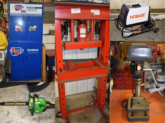 ONLINE ONLY SHOP TOOLS AUCTION - HOMBURG