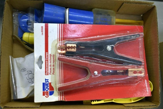 Assorted Tools: Replacement Clamps, Circuit Tester, Fuse Kits, Expandable Sleeving, Heat Shrink