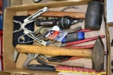 Assorted Tools: Hammers, Channel Lock, Vise Grip, Needle Nose Pliers and More