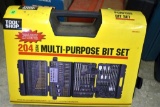 Tool Shop 204 Pc. Multi Purpose Bit Set, New