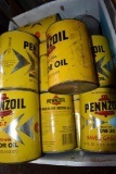 Assortment Of Various Pennzoil Oils