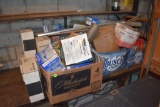 Multiple Boxes of Used Auto Parts in Boxes, Exhaust Engine Filters and More