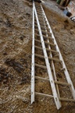 (2) Sections Aluminum Extension Ladder, 18'