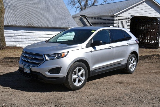 2018 Ford Edge, AWD, 25,187 Actual Miles, Bought New, 2L Eco Boost, Cloth, PW, PL,