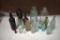 Bottles: Clear, Raised Letter, Large, Small