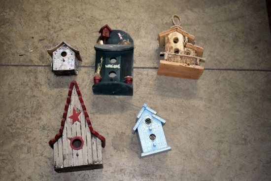 Assortment of Bird Houses