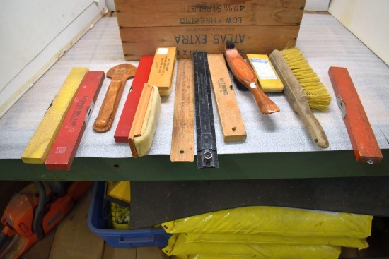 Rulers, Levels with Advertising From Various Locations
