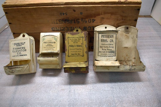 Match Safes from Various Town in IA and MN